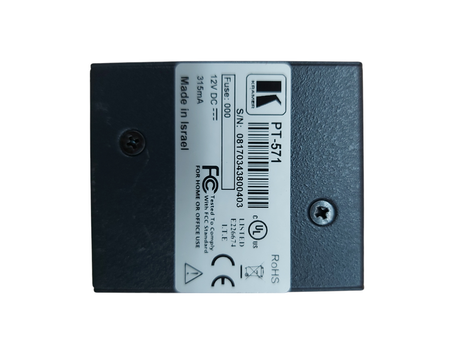 Lot 5x Kramer PT-571 HDMI Transmitter 12V DC 315mA  Q