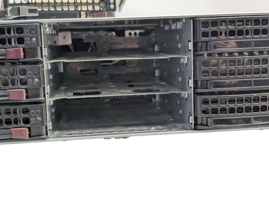 Supermicro CSE-827 4 Node Server 4x X10DRT-H 8x E5-2680 v3 CPUs 128GB RAM Q-