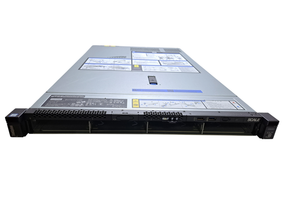 Lenovo SR630 1U 4x 3.5" | 2x Xeon Silver 4110 @2.10GHz, 64GB DDR4, 430-8i )