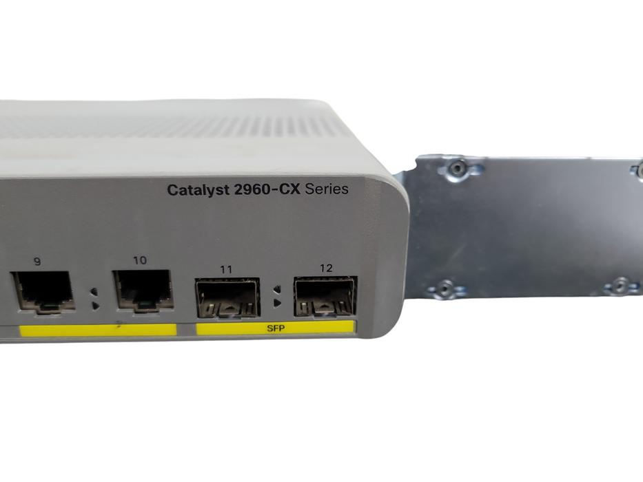 Cisco WS-C2960CX-8PC-L V03, 8-Port Gigabit Managed Silent Switch w/ 2x SFP !