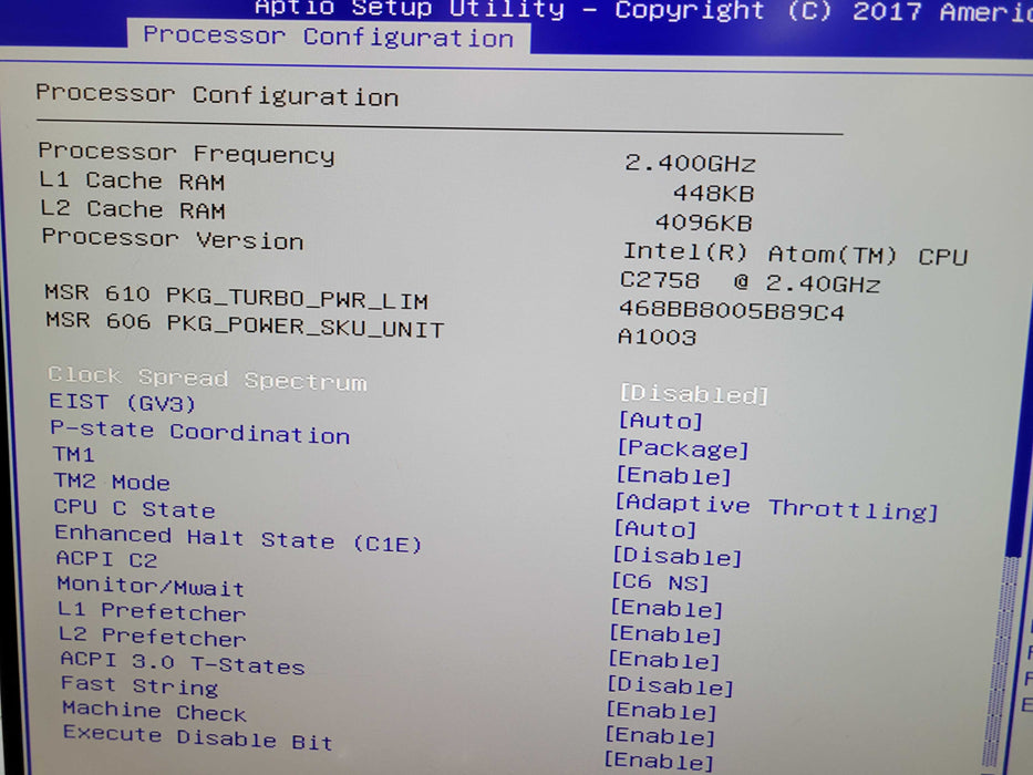 OPAQ Networks - Intel Atom C2758 16GB RAM NO HDD %