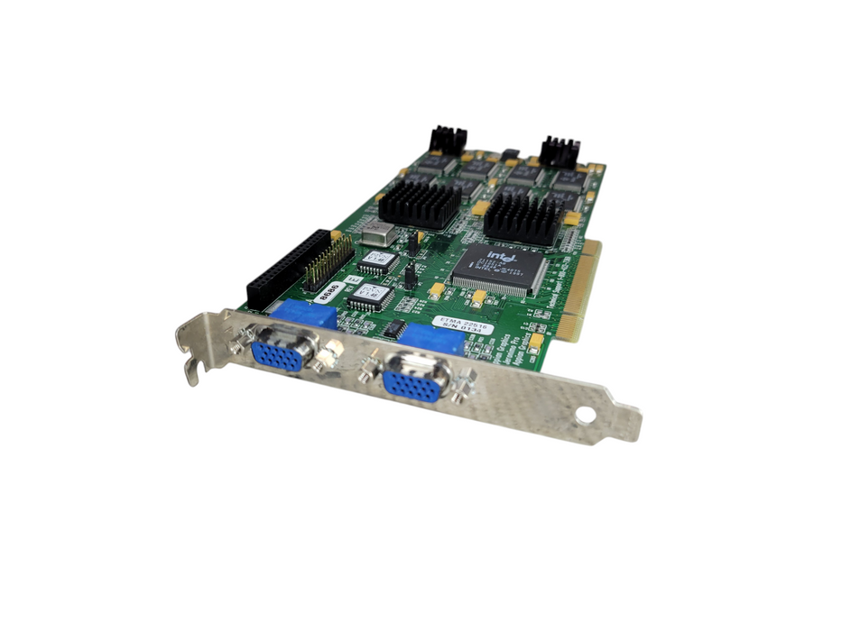 JERONIMO PRO APPIAN GRAPHICS 16MB Permedia Dual VGA PCI VINTAGE VIDEO CARD %