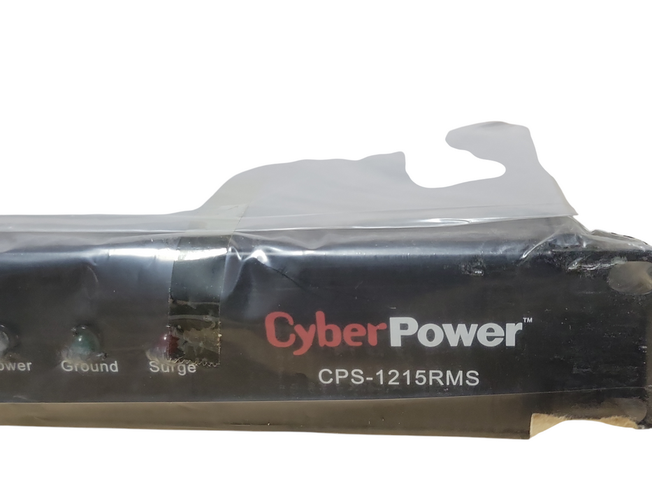 CyberPower CPS1215RMS Surge Protector, 120V/15A, 12 Outlets, 15 Cable Q_