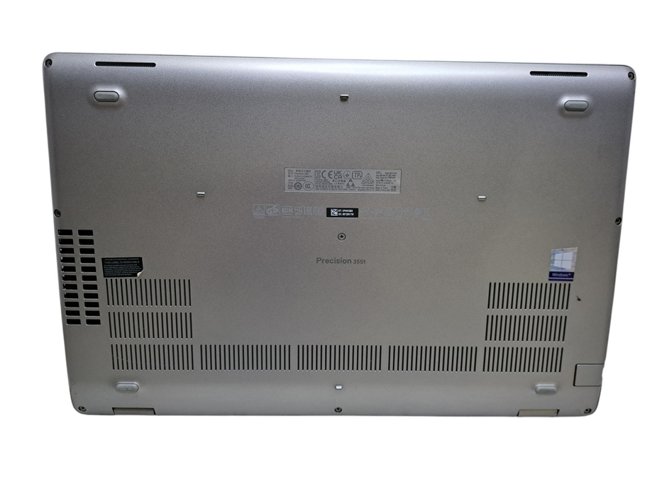 Dell Precision 3551 | i7-10750H @2.60GHz, 32GB DDR4, Quadro P620, 256GB SSD  Lap200