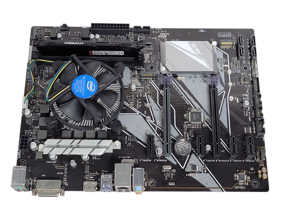 ASUS Prime Z390-P LGA1151 board w/ Core I7-8700 3.20GHz CPU, 4GB DDR4 RAM _