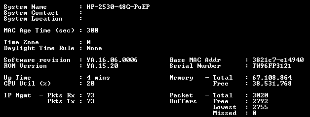 Aruba 2530-48G PoE+ J9772A | 48-Port Gigabit PoE+ Managed Switch 4x SFP !