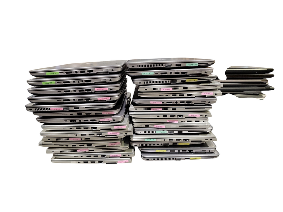 Lot 29x A/B/C-Grade HP EliteBook 6-8Gen Laptops (PHP4-14)