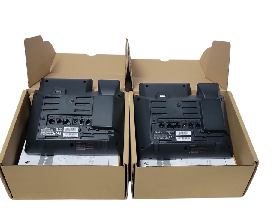 Lot of 2x Open-Box 3141018040806444 Yealink Ultra Elegant IP Phone SIP-T41S _