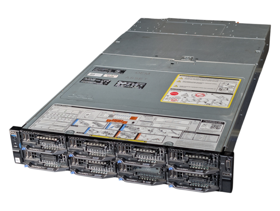 Dell PowerEdge FX2S 2U Very High Density 8 Node Server 16x Xeon E5-2640 v4 -