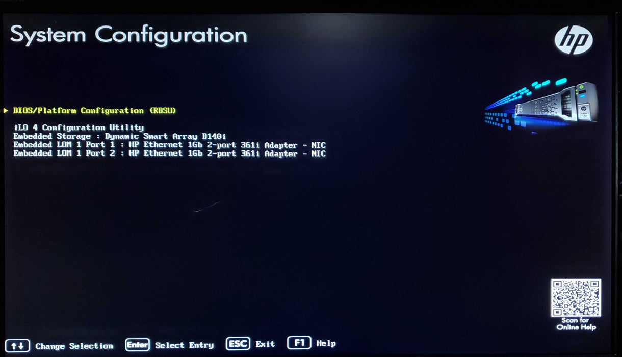 HP DL80 Gen 9 1x Xeon E5-2609 v3 32GB DDR4 B140i - No HDD