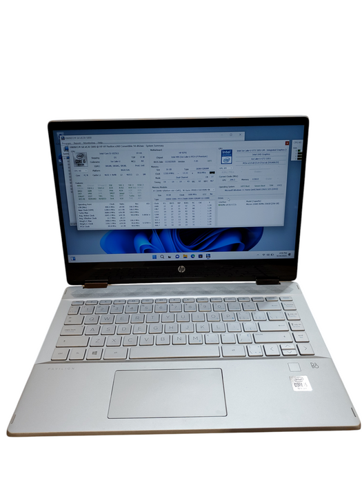HP Pavilion x360 TOUCH 14M-i5-1035G1@1.00GHz 16GB RAM 256GB NVMe SSD   Lap200