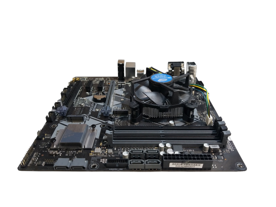 Asus Prime H370M-Plus Motherboard with Intel i5-8400 CPU No RAM No HDD