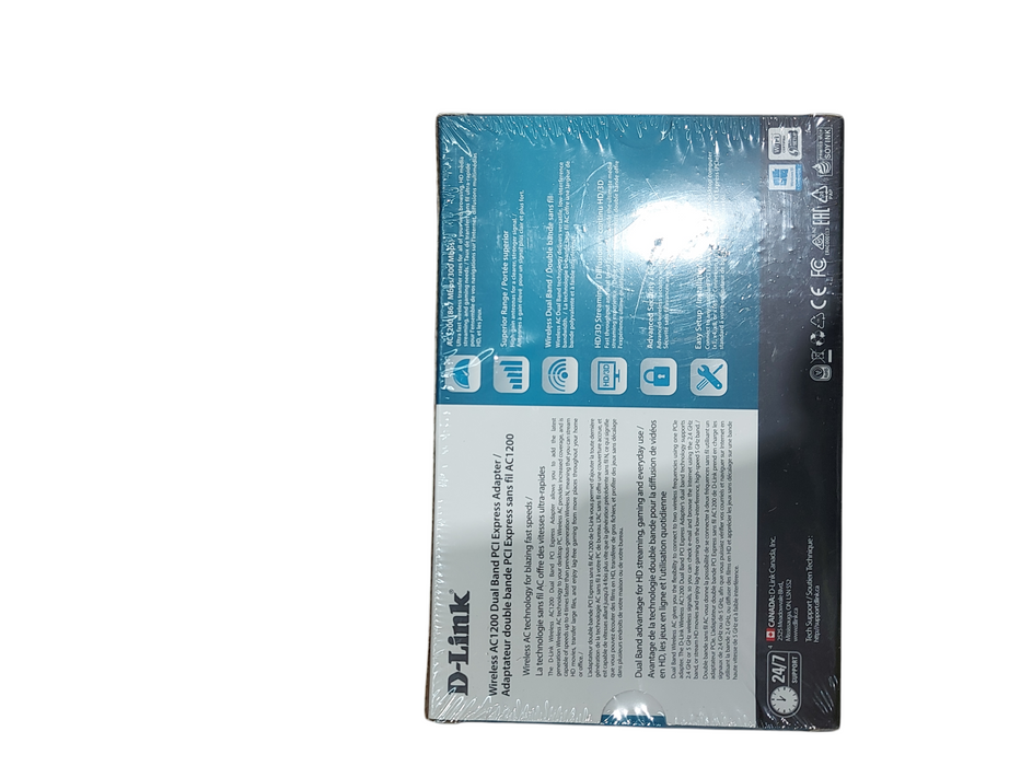 D-Link dwa-582 AC1200 Dual Band PCI Express Wireless Adapter Desktop