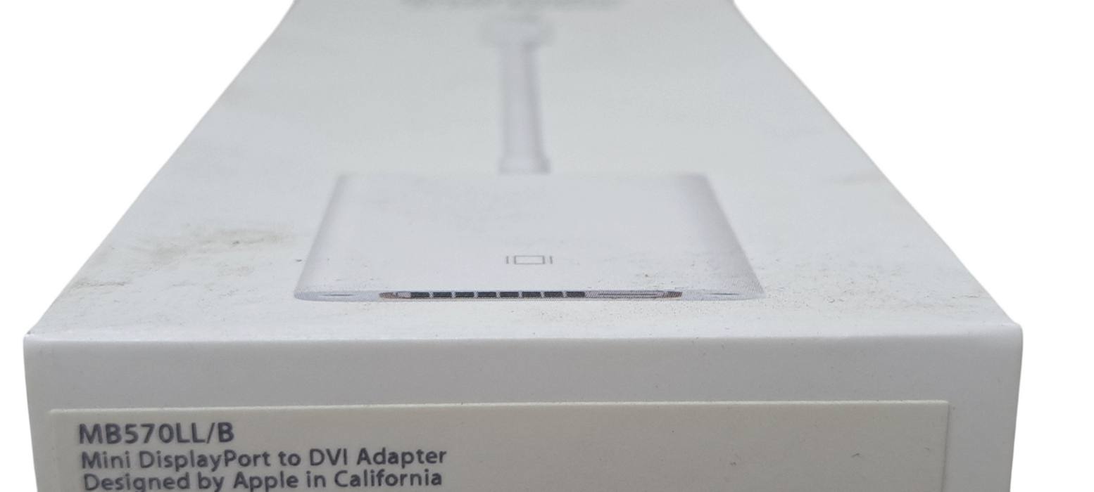 Genuine Apple Mini DisplayPort to DVI Adapter MB570LL/B Model A1305 Q