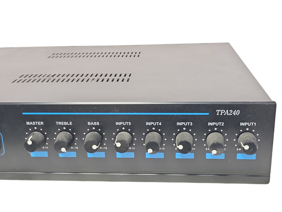 Norelco telecom public address amplifier TPA240, READ _