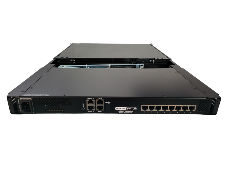 Eaton/Tripp-Lite NetCommander B070-008-19-IP 8-Port Cat5 KVM over IP Switch !