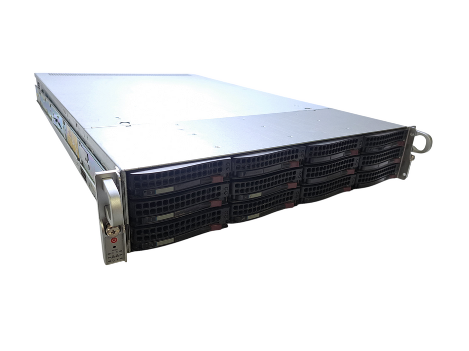 Supermicro CSE-829U 12x 3.5" | 2x Xeon E5-2680 v3, 32GB DDR4, LSI 3109 RAID  )