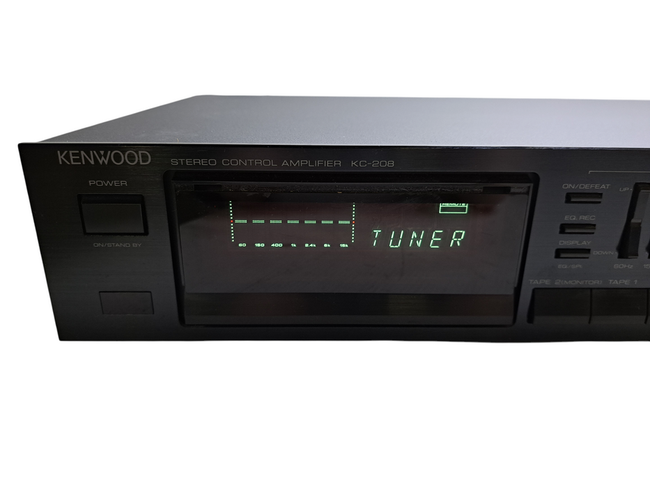 KENWOOD KC-208 KC208 Preamplifier 7 Band Graphic Equalizer Analyzer