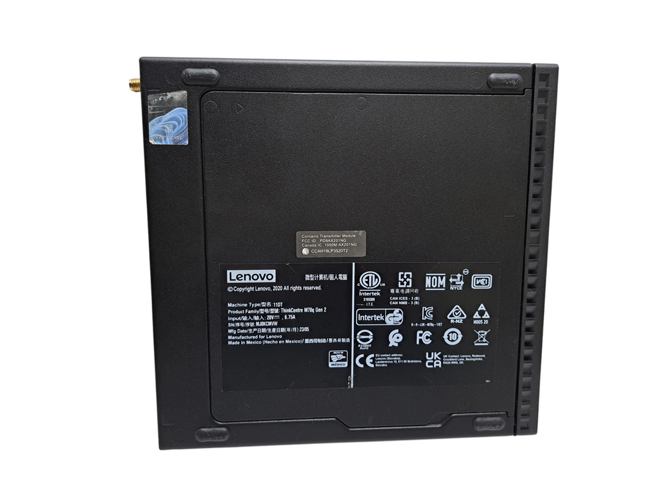 Lenovo ThinkCentre M70q | Core i5-10600T @2.40GHz, 16GB DDR4, 256GB NVMe )
