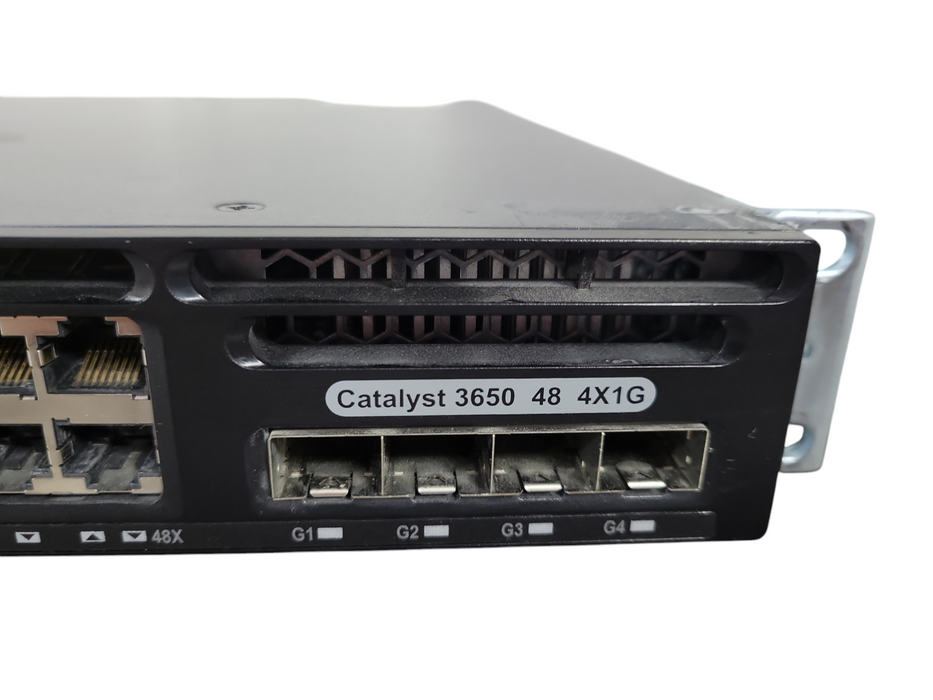 Cisco WS-C3650-48TS-S 48-Port 4X1G Gigabit Ethernet Network Switch !