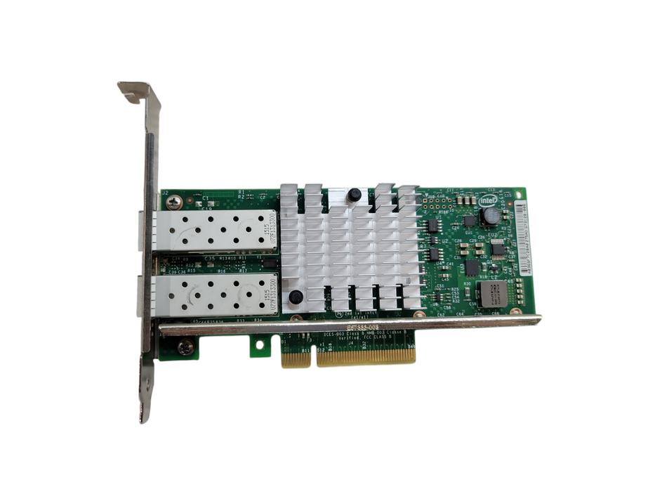 Dell X520-DA2 Dual Port SFP+ High Profile PCIe Network Adapter Dell P/N: 0X %