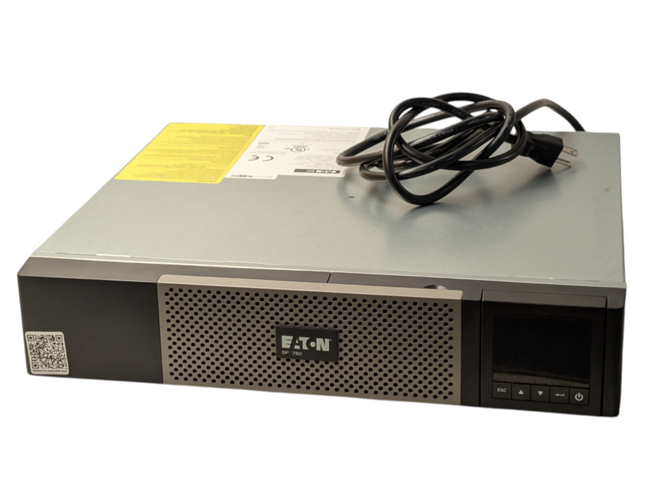 EATON 5P750RC 9210-3140-00P 750VA 2U Rackmount UPS 600 W 120V READ  -