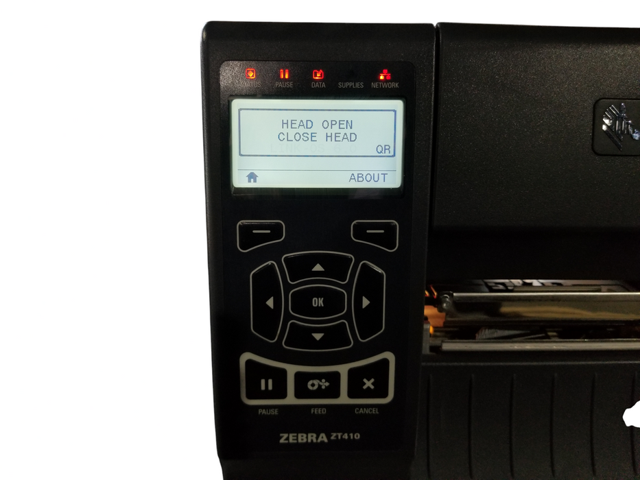 Zebra ZT410 Thermal Transfer Label Printer ZT41043-T410000Z *READ*