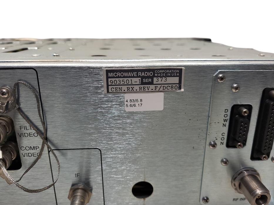 Microwave Radio Communications Central Receiver Microwave 903501-1 READ Q$