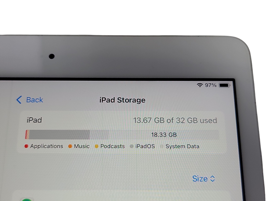 Apple iPad 7th Gen - 32GB - Silver [A2197]