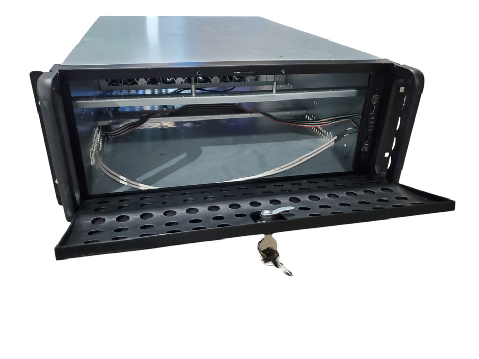 4U SERVER CASE/ COMPUTER/ PC CASE WITH LOCK AND KEY