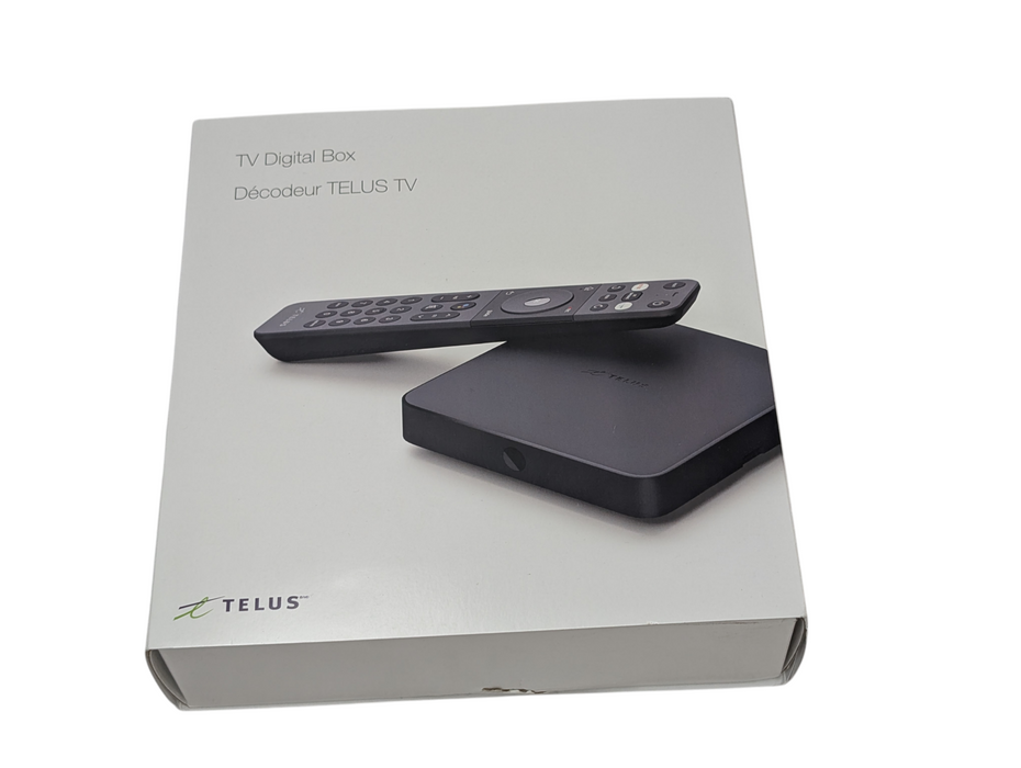 New TelusTV-21T TV Digital Box 4K HDR  -