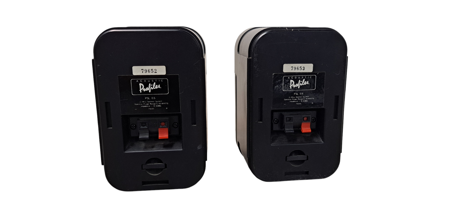 Pair of Acoustic Profiles PSL 0.5 Bookshelf Speakers