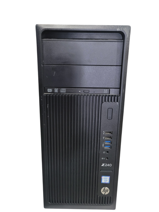 HP Z240 Tower Workstation | Xeon E3-1240 v5 @3.50GHz 16GB DDR4 | NO HDD