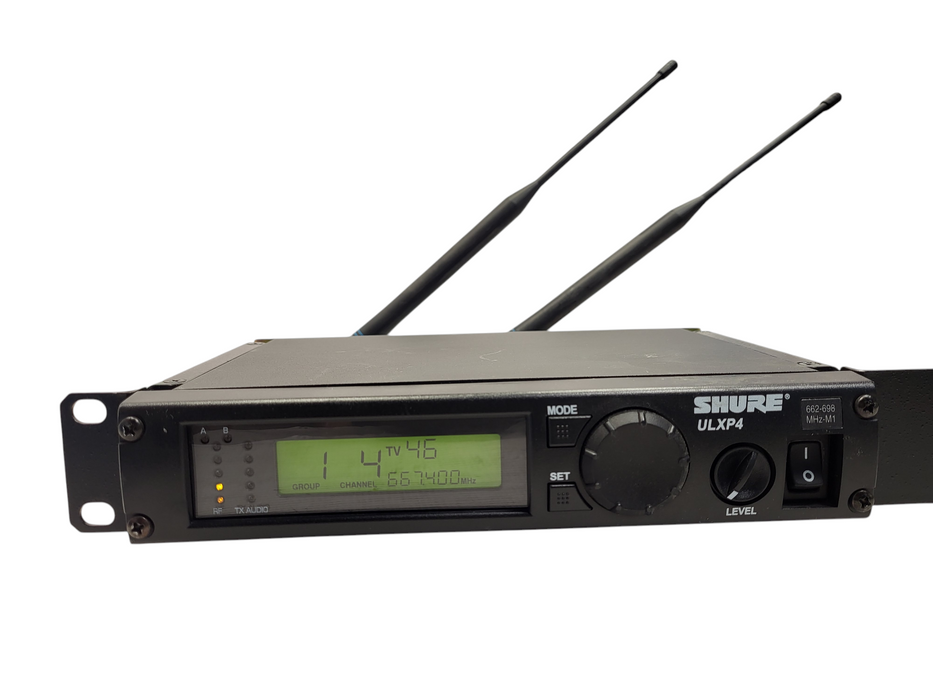 SHURE ULXP4 662-698 MHz-M1 Wireless Microphone Receiver $