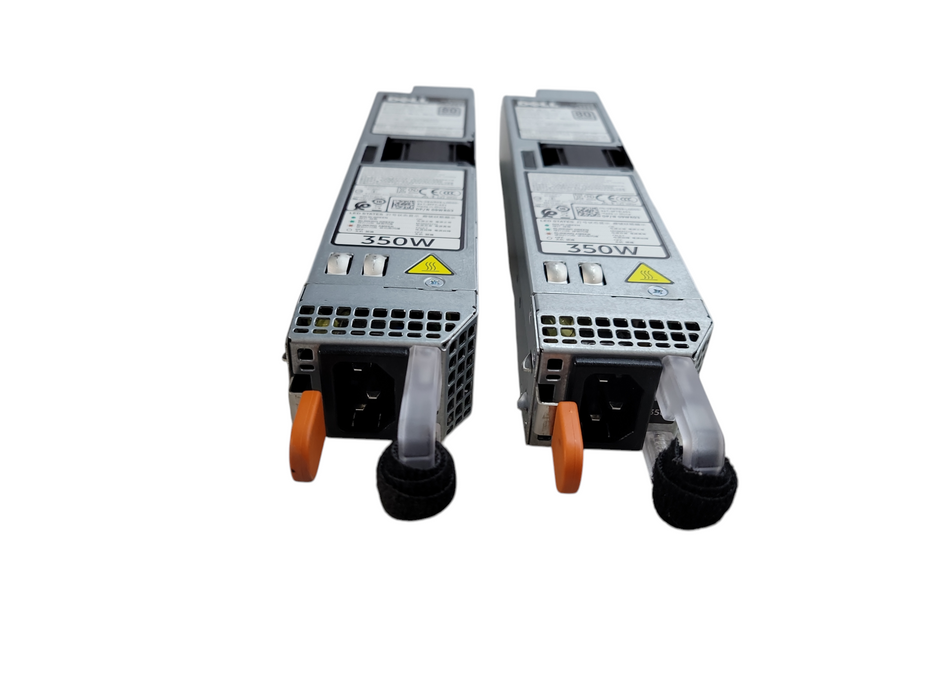 Lot of 2x - Dell 350W Server PSU %