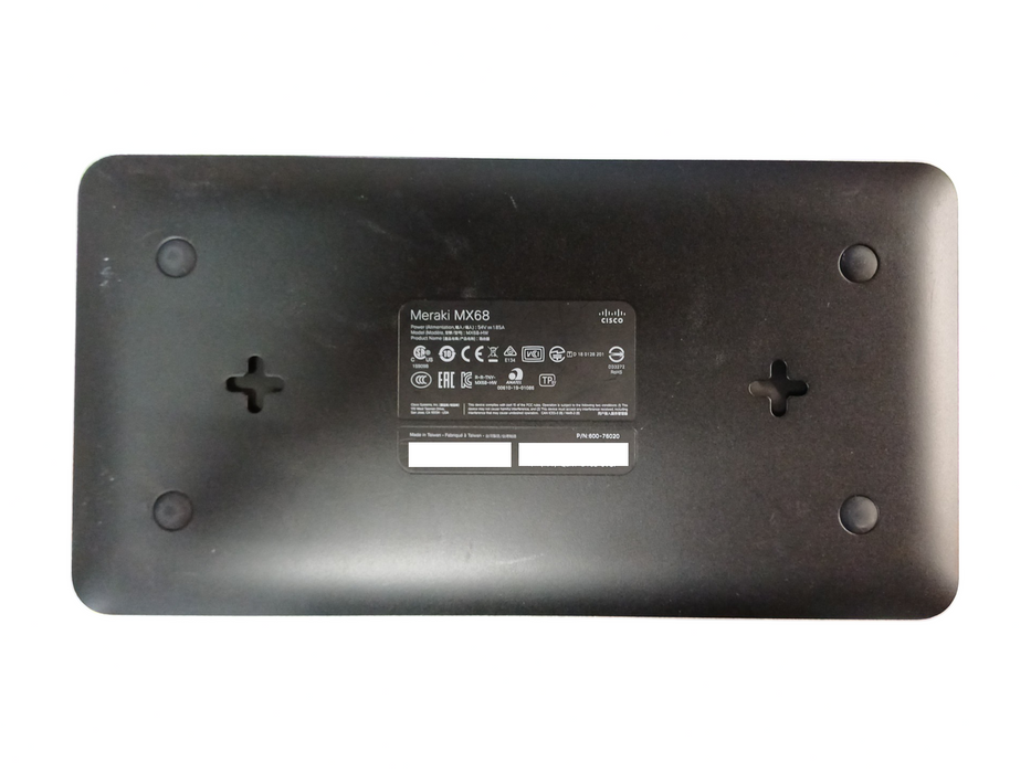 Cisco Meraki MX68 Firewall Security Appliance MX68-HW UNCLAIMED