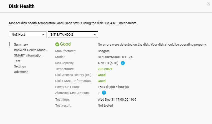 QNAP TS-451+ 4-Bay NAS w/ 2x 5TB HDDs & 2x HDD Caddies