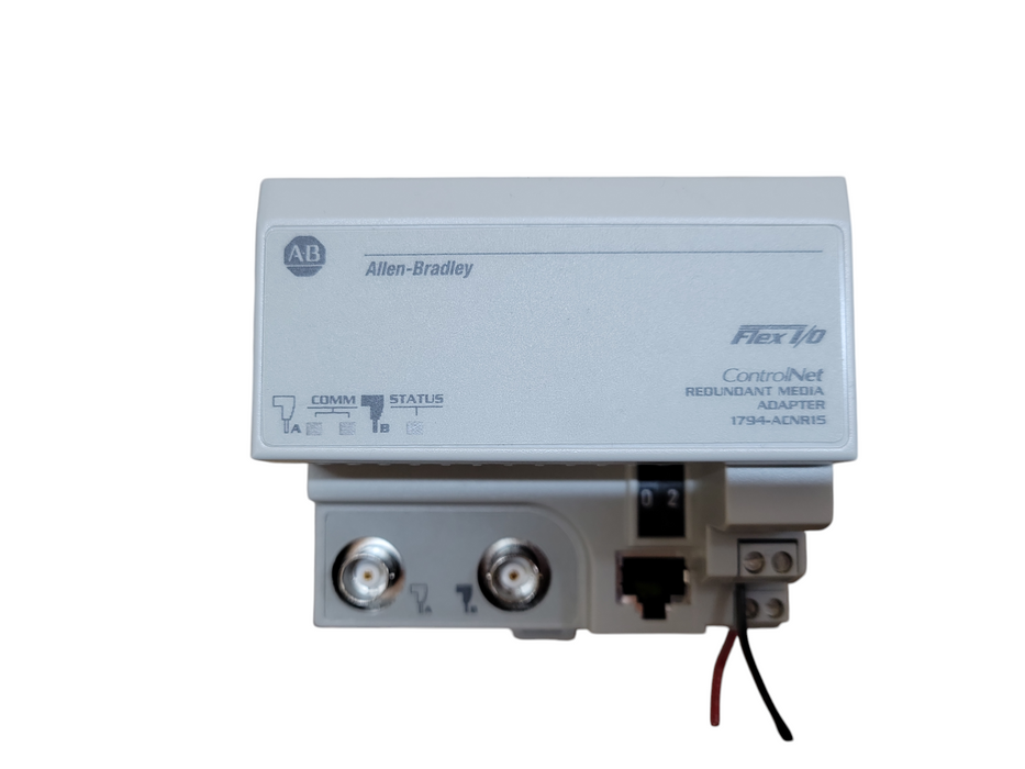 Allen-Bradley 1794-ACNR15 Ser C Flex I/O ControlNet Redundant Media Adapter !