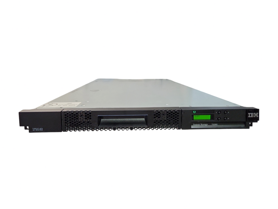 IBM TS2900 1U LTO7 Tape Autoloader Model S7H, 6171S7R