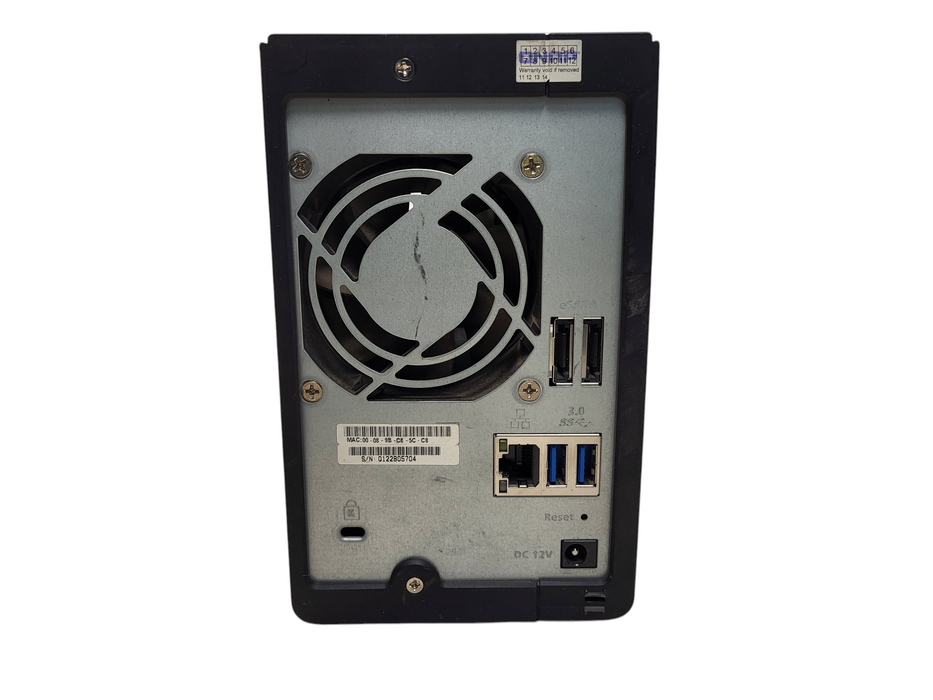 QNAP TS-219P II 2-Bay All-In-One NAS Server + 1x 1TB HDD No AC