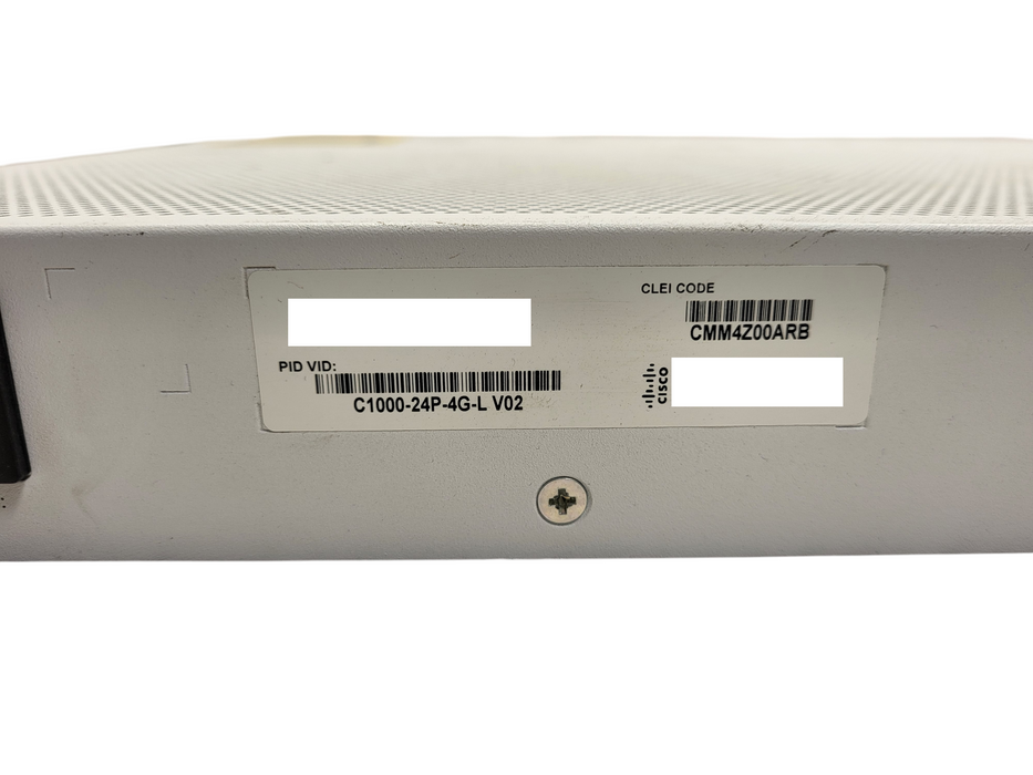 Cisco C1000-24P-4G-L V01 | 24-Port Gigabit PoE+ 195W Managed Switch 4x SFP $