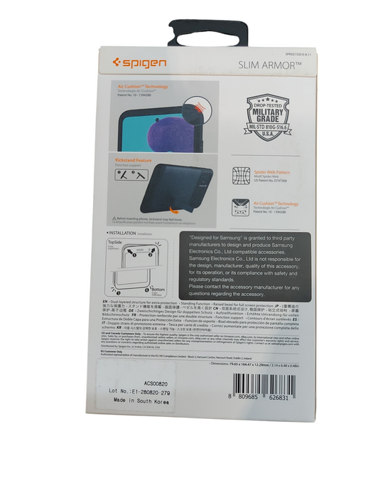 Lot 3x Spigen Slim Armor Series Case for Samsung Galaxy A51