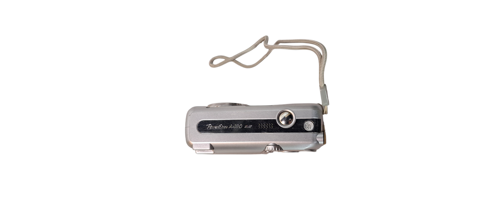 Canon PowerShot A430 Blue Digital Camera - 4.0 MP 4x Zoom Y2K Digicam