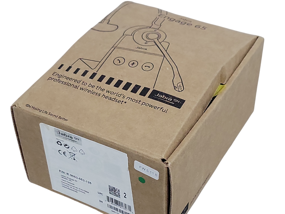 Open-Box Jabra Engage 65 Black Headset (9553-553-125) _