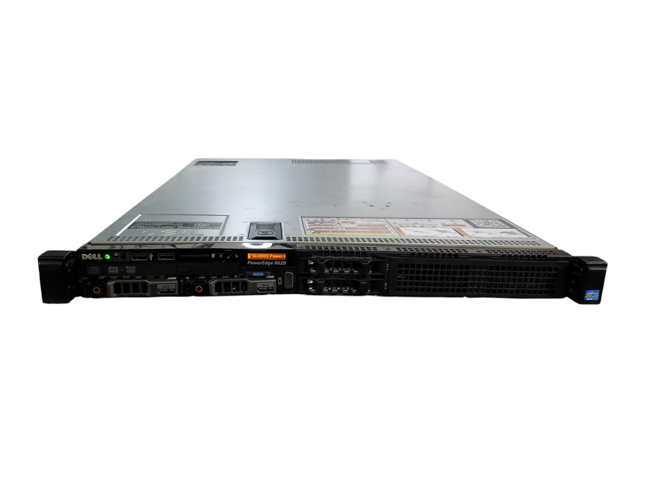 Dell PowerEdge R620 2x Xeon E5-2690-0 96GB DDR3 H710P-Mini & S110 2x750W