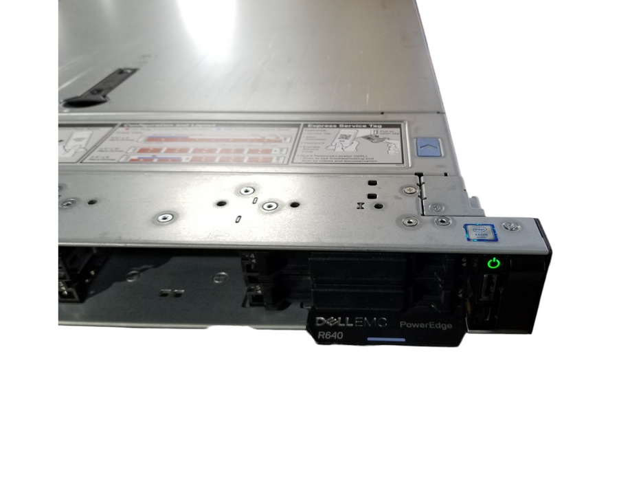 Dell PE R640 | 2x Xeon Silver 4114 @2.20GHz 96GB DDR4 PERC H330 Mini 2x495W