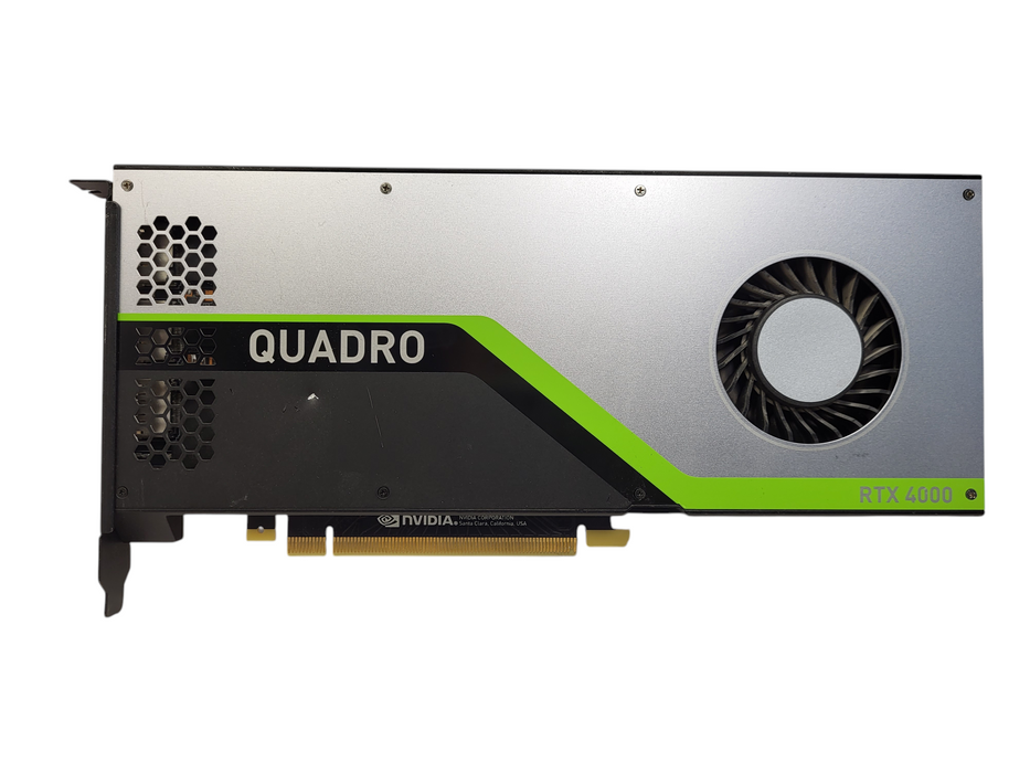 PNY Nvidia Quadro RTX 4000 8GB DDR6 Graphics  $
