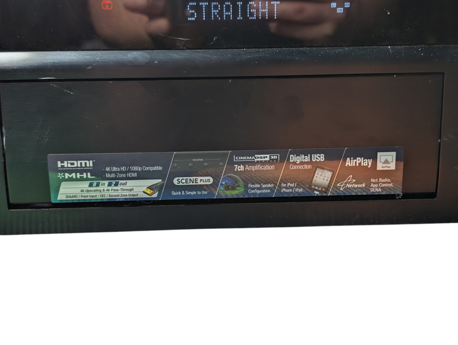 YAMAHA RX-V1075 7.2-channel Network AV 4K HDMI  -