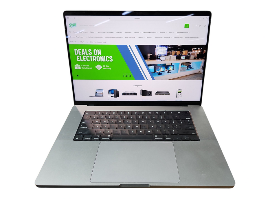 Apple MacBook Pro A2485 2021, M1 MAX 32GB Unified RAM 1TB Storage
