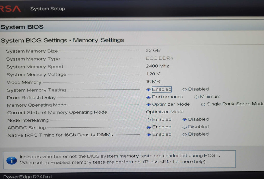 Dell/RSA R740xd 2x Xeon Gold 6132 32GB DDR4 H740P Mini 6x 8TB SAS 2x PSU _